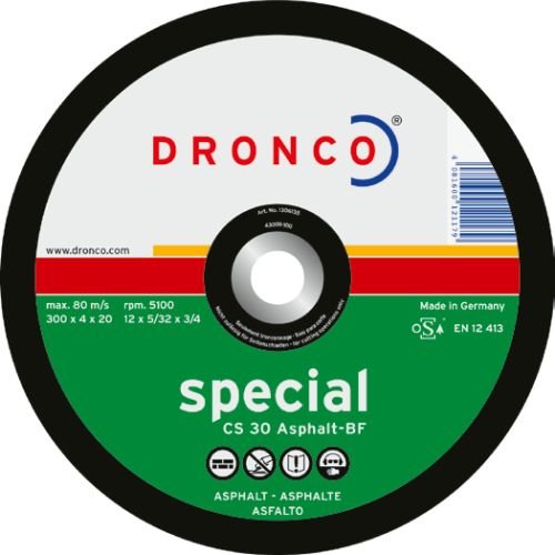 Řezný kotouč DRONCO na asfalt a stavební materiály Řezný kotouč DRONCO na asfalt a stavební materiály