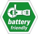 Logo battery friendly
