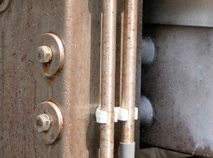 Povrch před aplikací přípravku InoxiClean Restore