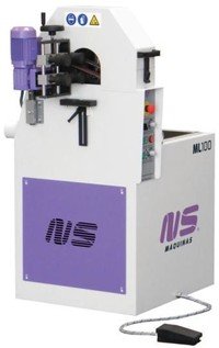 Pásová bruska NS ML100 na broušení trubek